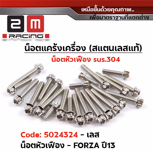 น็อตแคร้งเครื่องหัวเฟือง - เลส FORZA ปี2013