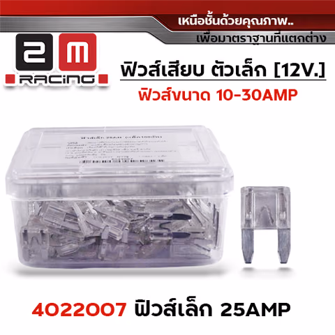 ฟิวส์เล็ก 25AMP (กล่องละ 100อัน) — 