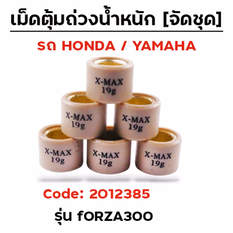 เม็ดตุ้ม (6เม็ด/ชุด 19g)-Forza300 — 
