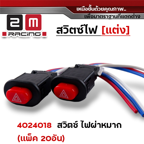 สวิตซ์ไฟผ่าหมาก(แต่ง) - แพ็คละ20อัน