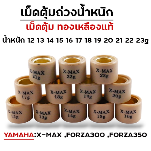 เม็ดตุ้ม X-MAX 21g (10เม็ด)